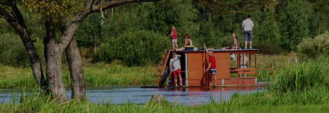 Spływy tratwami i kajakami Biebrzą