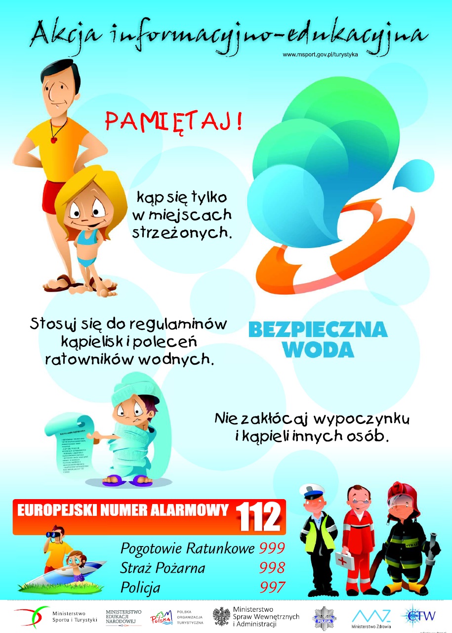 Bezpieczna woda - bezpieczeństwo nad wodą