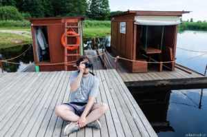 Weekend nad Biebrzą – spływ tratwą