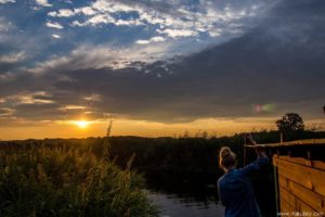 Makulscy o spływie tratwą Biebrzą - Weekend na tratwie