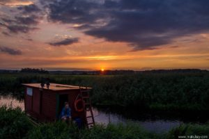 Makulscy o spływie tratwą Biebrzą - Weekend na tratwie