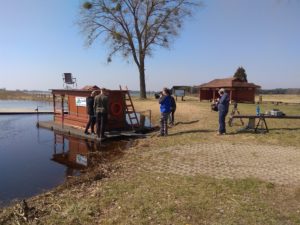 Ekipa z Dzień Dobry TVN podczas nagrywania